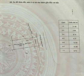 Đất mặt tiền kinh doanh Nguyễn Hữu Thấu, 9x26m, thổ cư 100m2, hiện trạng đường 8m