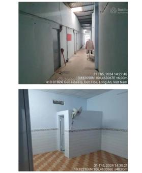 Bán nhà (383m2) mặt tiền đường Tỉnh Lộ 824, thị trấn Đức Hòa, Đức Hòa, Long An