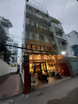 Tòa nhà hẻm 10m 324 Lý Thường Kiệt khu Hoàng gia 6.5 x 28m hầm + 6 lầu thang máy hđt: 100tr/ 27 tỷ