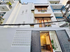 Nhà 9x4m xây mới Trệt 2 lầu sân thượng Lê Văn Thọ P9 GV. Hẻm xe hơi