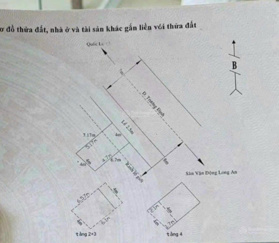Nhà mặt tiền đường - 4 tầng BTCT - ngay trung tâm TP Tân An - chỉ 3.1 tỷ