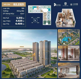 Sở hữu ngay căn 1 ngủ vvip nhất tại dự án Masterise Grand Avenue Cổ Loa vốn cần có 520tr/2024