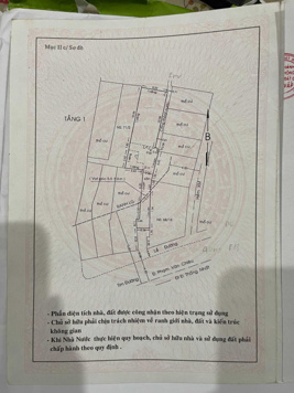 6,2 tỷ - Bán rẻ nhà MT thụt 635 Phạm Văn Chiêu, P13, Gò Vấp 107m2 (5,2x16 + 24m sân)