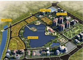 Chính chủ bán biệt thự KĐT Thành Phố Giao Lưu. Khu trung tâm. SĐCC. LH 0985 241 818