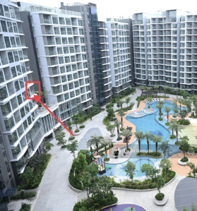 Hiếm! View trực diện hồ bơi - Căn góc, H. Đông Nam DT 96m2 2PN + 1 Diamond Centery giá chỉ 6.8 tỷ