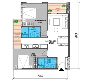 Chính chủ bán 2pn - 73m2 - W3 view bể bơi tầng 20 giá 4,7 tỷ bao phí 0971 009 600