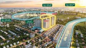 Căn hộ 2PN - 68m2 tại Hà Nội Melody Residences, tầng đẹp hot nhất dự án chỉ 4,1 tỷ TTS