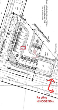 KĐT Hinode - Park: Đất 75m phân lô, vỉa hè + đường 2 ôtô tránh - sát QL32