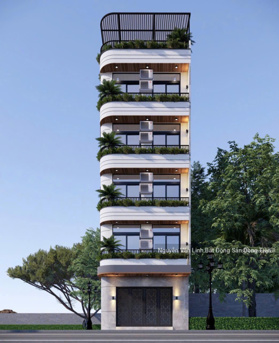 Nhà mới dòng tiền 50tr/tháng mặt tiền 5.5m 6 tầng thang máy