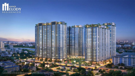 Độc Quyền Bảng hàng đợt 2 dự án Hà Nội Melody Residences. Các căn hộ đẹp diện tích từ 68m2 - 120m2