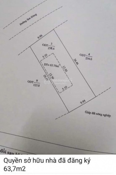 Bán nhà mặt tiền đường Sơn Đông, Phường Nhà Bàng, Thị xã Tịnh Biên