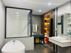 Cho thuê biệt thự đảo Ngọc Trai 150m2 hoàn thiện full đồ xịn+thang máy, khu vip chỉ 30tr/tháng