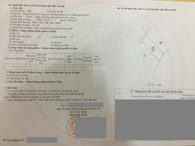 Gia đình cần bán nhanh lô đất 720m2 tại Thôn Muồng Phú Vàng, Xã Vân Hòa, Ba Vì, Hà Nội