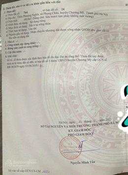 CHÍNH CHỦ BÁN ĐẤT THỔ CƯ SỔ SẴN GIÁ TỐT NHẤT KHU VỰC PHỤNG CHÂU-CHƯƠNG MỸ