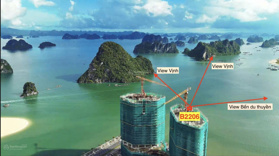 Bán nhanh căn hộ vịnh di sản Crystal Holidays Harbour Vân Đồn, 3,4 tỷ, 72m2, full nội thất 5 sao