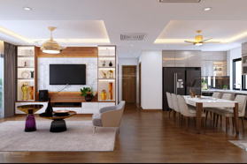 Nhà mình cần bán gấp căn 3 ngủ view hồ, full nội thất đẹp nhất tòa T1 C37. DT 115m giá chỉ 5,8 tỷ.