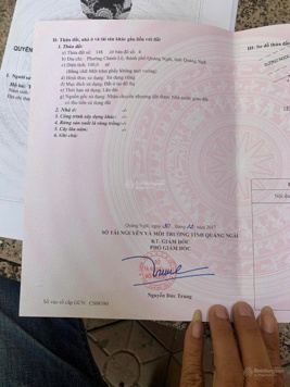 Bán nhà cấp 4 Đường Ngọc Cảnh hướng Tây Bắc sát ĐH PVĐ, DT 100m2 sổ hồng riêng giá 1 tỷ 850 triệu