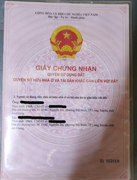 Cần bán gấp nhà Mỹ Bình, vị trí thuận tiện (Hẻm vào 4m, Gần mặt đường lộ 8m)