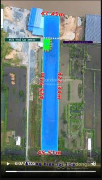 Bán khu đất rộng 19.700m2, vị trí 2 mặt tiền liền kề khu CN Khánh An - Cà Mau