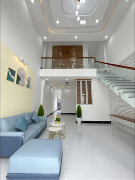 Bán 2 căn nhà lầu lửng mới xây DT 5x15,5m tại Trung An, TP Mỹ Tho, TG. Giá 1 tỷ 380 triệu TL