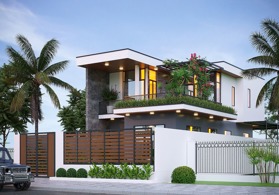 Cho thuê biệt thự tại Nguyễn Tất Thành - View biển - nhà mới đẹp