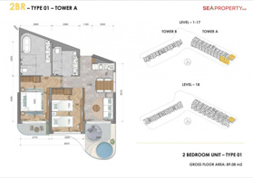 Căn hộ condotel Ixora Hồ Tràm by Fusion - 3.3 tỷ/căn 52m2, full nội thất 5* view biển. 0908 982 299