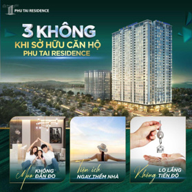 Giỏ hàng căn 3 phòng ngủ Phú Tài giá 2,42 tỷ có nội thất và bao gồm thuế