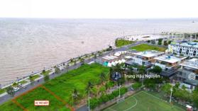 Đất biệt thự view biển 2 mặt tiền - Đảo Phú Gia, trung tâm KĐT Phú Cường, lộ 8m, 21x32m full thổ SH