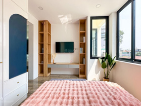 Căn hộ cho thuê ở Tân Bình gần đường Trường Sa có đầy đủ nội thất, nhà mới, có thang máy, hầm xe