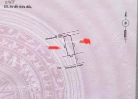 Bán lô đất đẹp 61,1m2 ngang 4,7m. KQH Hương Sơ - Khu Vực 2