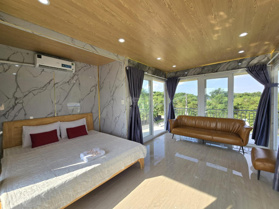 Cho thuê nhà 2 phòng ngủ, 2WC gần khu công nghiệp Phú Mỹ. Thuê lưu trú 1 đêm hoặc thuê tháng / năm