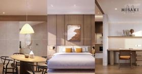 Quỹ căn 2PN mới nhất tại Misaki Hạ Long, DT 68 m2, căn góc, tầng cao View Vịnh