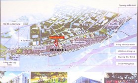 Bán đất đấu giá Võng La Đông Anh, 54m2 MT 4,5m, 2 ô tô tránh nhau.