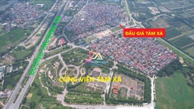 Bán đất đấu giá Thôn Đông Tàm Xá Đông Anh gần dự án Vinhomes Cổ Loa