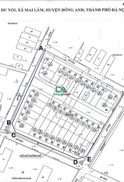 Bán đất đấu giá X5 Du Nội Mai Lâm Đông Anh 