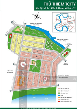 Bán nhà biệt mặt tiền Sử Hy Nhan khu Villa Thủ Thiêm, P. Thạnh Mỹ Lợi, Tp. Thủ Đức