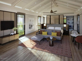 Biệt thự mặt biển Phú Quốc mang thương hiệu Park Hyatt có bãi tắm riêng, full nội thất giá 70tr/m2