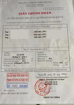 Đi Mỹ định cư bán gấp nhà khu Vip hẻm 453/ Lê Văn Sỹ (5x17m) - hẻm ô tô 6m, 5 tầng 9P CHDV