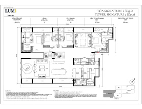Bán siêu phẩm penthouse Lumi Hà Nội. 34 tỷ/377m2, ban công Đông Nam. CK 11%. HTLS 0%