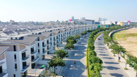 Biệt thự An Vượng mặt đường 40m, trực tiếp CĐT Nam Cường, DT 198m2, xây 4 tầng, gần công viên