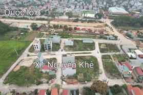 Bán đất đấu giá X1 Nguyên Khê Đông Anh Lô góc giá rẻ