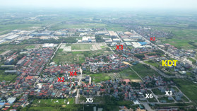 Bán đất đấu giá X1 Nguyên Khê Đông Anh view kênh Đào và QL3