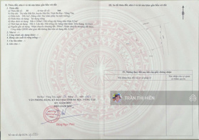 Lô góc 2 mặt tiền đường Tạ Văn Sáu (đường QH số 2)-trung tâm thị trấn Đất Đỏ-16mx13m full thổ cư