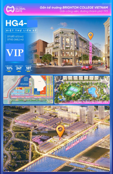 Bán liền kề nhà phố khu tinh hoa Đông Nam đường Hoàng Gia giá cũ duy nhất còn lại