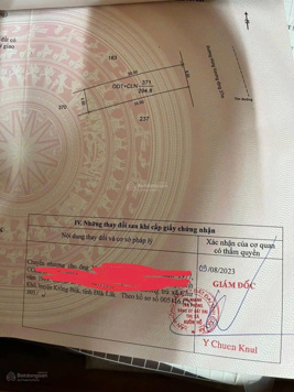 Chủ kẹt tiền cứng ngắt cần bán gấp lô đất 2 mặt tiền Hùng Vương, Nguyễn Chí Thanh, đã tách 2 sổ