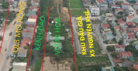 BÁN ĐẤT ĐẤU GIÁ X5 NGUYÊN KHÊ ĐÔNG ANH VIEW SÔNG ĐÀO