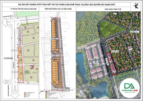 Bán 80m khu đất đấu giá X9 Cán Khê Nguyên Khê Đông Anh mặt đường QH 40m