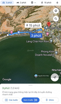 Bán 949m2 đường Xuân Thuỷ, Mũi Né đối diện Marina Mũi Né và bến du thuyền
