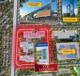 Bán căn 3N hướng Tây Bắc, Đông Bắc, tòa LD21X05 view trường học và đường Lý Thánh Tông