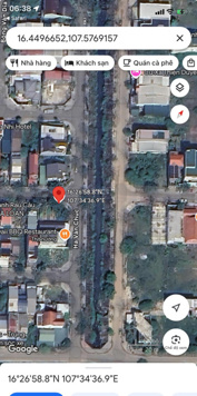 Bán thửa đất 2 mặt tiền giá rẻ nhất khu QH Bàu Vá, TT TP Huế - Vị trí cao không ngập - Giá đầu tư